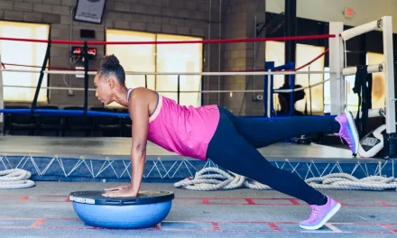 Papan Penyeimbang Atau Balance Road Melatih Sebuah Gerakan