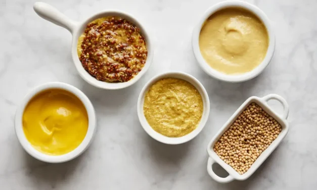 Saus Mustard Atau Bumbu Pelengkap Makanan