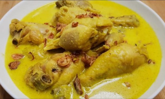 Olahan Ayam Menjadi Opor Yang Sangat Lezat Dan Nikmat