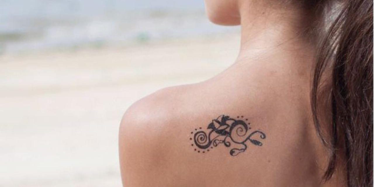 Desain Tato Yang Bisa Hilang Dalam Hitungan Hari