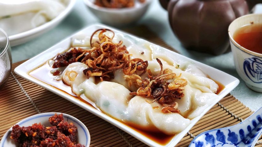 Makanan Tradisional Tiongkok Chee Cheong Fun Yang Unik