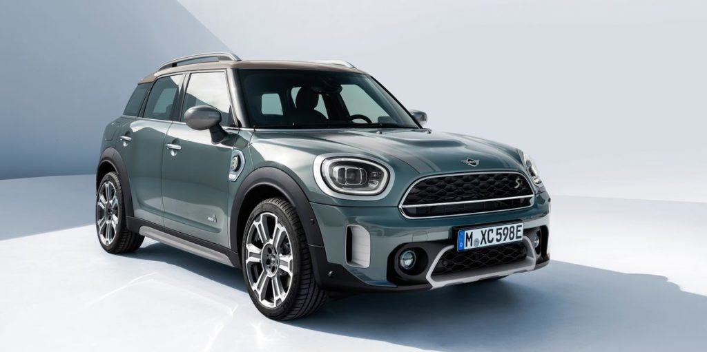 Sebuah Kendaraan Mobil Mini Copper Yang Keren