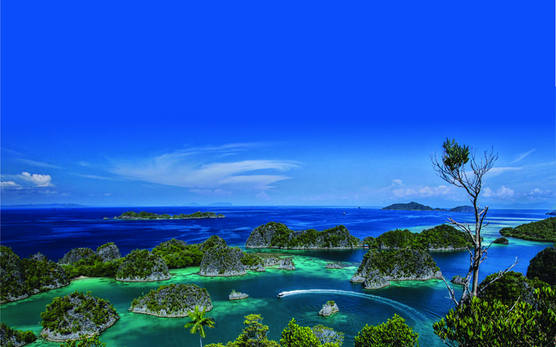 Wilayah Daratan Pulau Yang Di Kelilingi Perairan