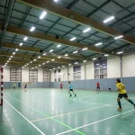 Bola Kaki Di Lapangan Kecil Atau Futsal