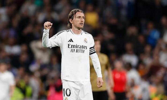 Gelandang Dari Kroasia Pemain Bola Luka Modric