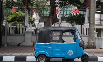Kendaraan Unik Bemo Dengan Penggunaan Tiga Roda