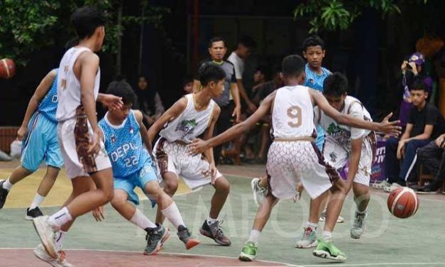 Olahraga Permainan Beregu Basket Memasukan Ke Keranjang