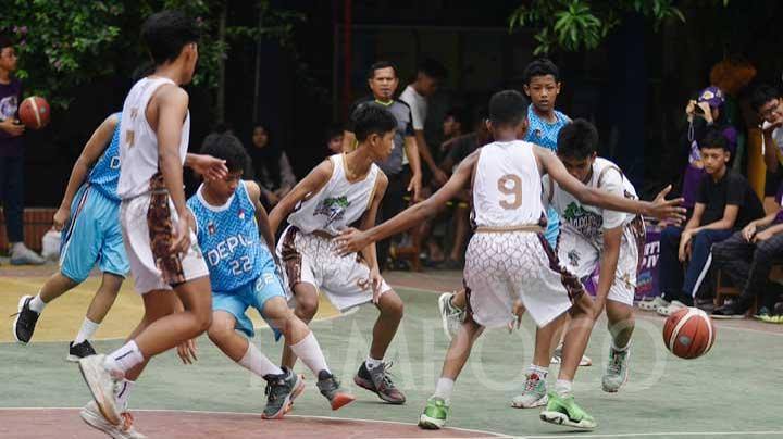 Olahraga Permainan Beregu Basket Memasukan Ke Keranjang