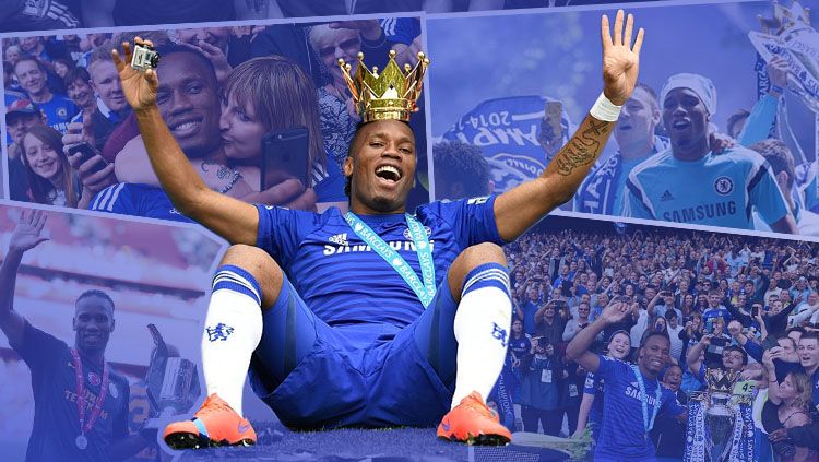 Seseorang Pemain Drogba Dengan Skill Bermainnya