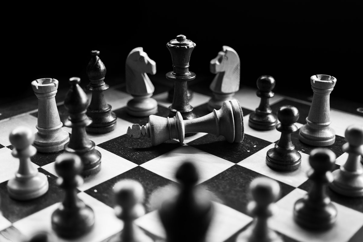 Olahraga Strategi Catur Di Atas Meja
